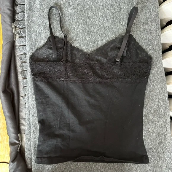 Emily the strange black lace tank top - Picture 4 of 5